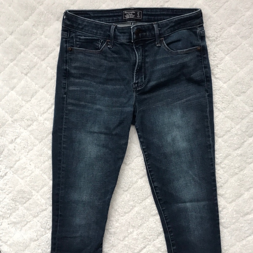 Abercrombie Harper Low Rise Skinny Jean 4/27 Long